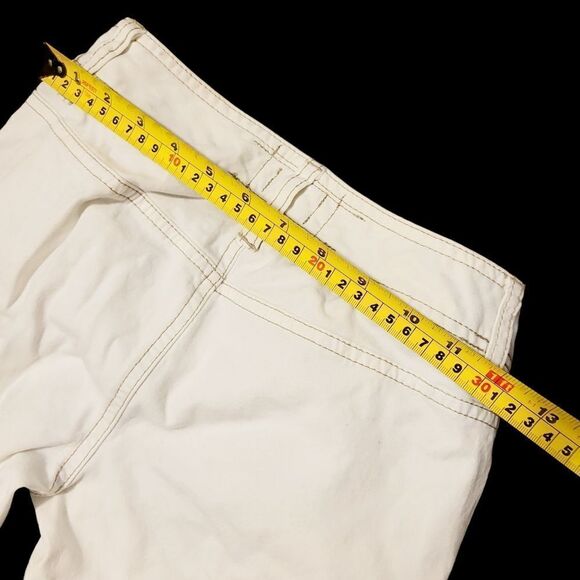 Vintage Y2K Aritzia Talula White Pants Skinny Size: 0 - Picture 5 of 6